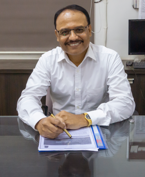 DBIT Principal Dr. Sudhakar Mande