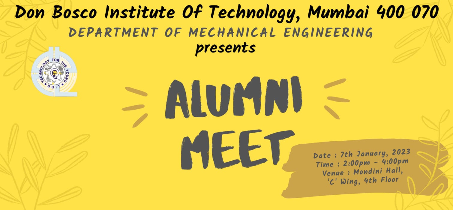 Mech Dept Alumni Meet